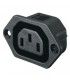BASE IEC MACHO EMPOTRABLE