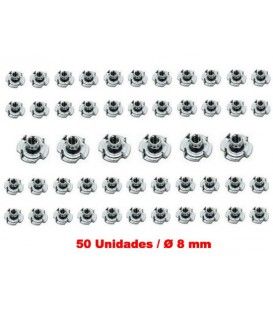 (50U) 8MM TUERCA ENCLAVABLE