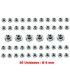 (50U) 8MM TUERCA ENCLAVABLE