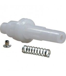 PORTAFUSIBLES (6 x 30) CON MUELLE Y TERMINALES: