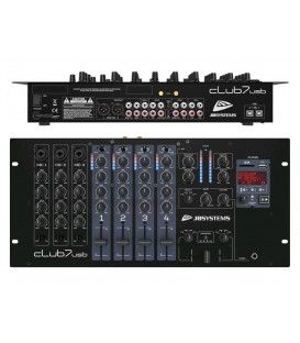 CLUB7-USB (7 CANALES / 3 MICTROS / 4 LÍNEAS / LECTOR USB / SD)