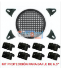 PROTEC-6,5 (8 ESQUINERAS + 4 GRAPAS + REJILLA 6,5")