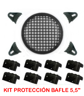 PROTEC-5,5 (8 ESQUINERAS + 4 GRAPAS + REJILLA 5,5")