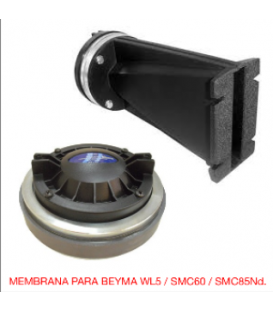 WL5 / SMC-60 / SMC-65Nd (8Ω) MEMBRANA BEYMA