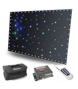 CORTINA LED (3x2 Mts / EFECTO ESTRELLAS / RGBW / DMX)