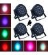KIT-4 SUPERPARLED ECO 18 (DMX / 18x1w) (4 UNIDDES)