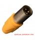 PARA EXTERIOR IP67 / XLR MACHO 3 PINS 