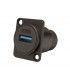 CONECTOR USB 3.0 E/S (ENTRADA + SALIDA) EMPOTRABLE