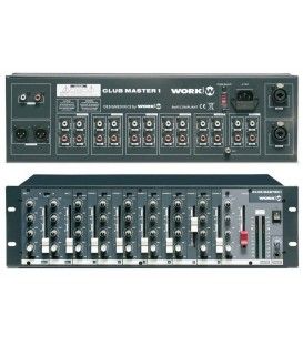 CLUB MASTER 1PH (8 CANALES / 2 MIC CON PHANTOM)