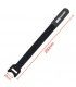 CINTA RECOGE-CABLES (VELCRO 200 x 25 mm) COLOR NEGRO