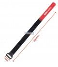 CINTA RECOGE-CABLES (VELCRO 300 x 18 mm) COLOR NEGRO