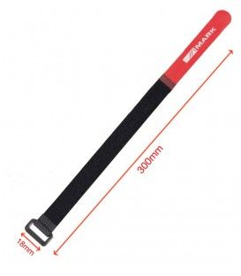 CINTA RECOGE-CABLES (VELCRO 300 x 18 mm) COLOR NEGRO