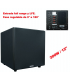 SUBWOFER AMPLIFICADO 12" / 200W (CROSSOVER REGULABLE / ENCENDIDO-APAGADO AUTOMÁTICO)