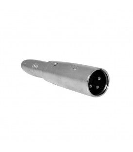 ADAPTADOR DE XLR (Macho) a JACK MONO (Hembra).