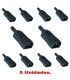 (10U) IEC MACHO DESMONTABLE