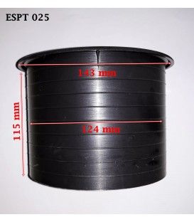SALIDA AIRE (124 Ø x 115 mm) Ø TOTAL 143