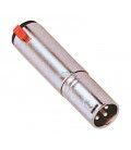 ADAPTADOR DE XLR (Macho) a JACK (Hembra).