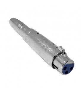 ADAPTADOR DE XLR (Hembra) a JACK (Hembra).