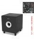 SUB. AMPLIFICADO 10" / 200W / 100 WRMS (CROSSOVER REGULABLE)
