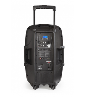 MALIBU-215P (BATERÍA / 2 MICRÓFONOS / BLUETOOTH / USB / MANDO A DISTANCIA)