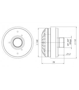 CD11Fe/S (140W / 70W RMS) DIAFRAGMA DE 1,75"