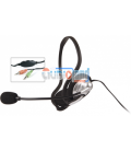  AURICULAR PARA PC CON MICRÓFONO INTEGRADO (CON CONTROL DE VOLUMEN)