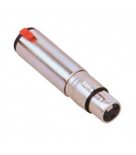 ADAPTADOR DE XLR (Hembra) a JACK (Hembra).