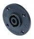 SPEAKON HEMBRA DE BASE 4 CONTACTOS (NL-4-MP-R)