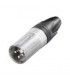 AUDIOLAND, CONECTOR XLR(CANON) MACHO 3 PINS NEUTRIK.