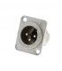 CANON (XLR) MACHO NEUTRIK (NC-3MDL1)
