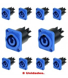 (10U) POWERCOM HEMBRA DE BASE, NEUTRIK (NAC3-MPA)