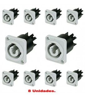 (10U) POWERCOM HEMBRA DE BASE