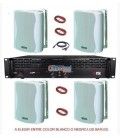 SIST. COMPLETO 8" (680W / 340 WRMS) (JBSYSTEMS + PSK) BAFLES EN BLANCO
