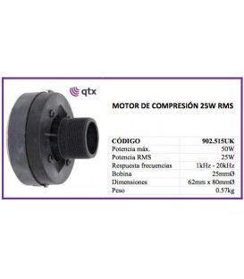 QTX-2 / 1" (50W / 25W RMS)