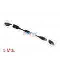3 Mts / ALARGADOR USB (MACHO A HEMBRA USB 2.0)