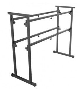 MESA DJ DISCOMÓVIL (1,2 MTS / DESMONTABLE / METÁLICA)