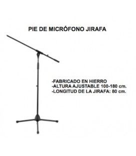 SOPORTE MICRO PLEGABLE (De 1 Mt a 1,80 Mts + 0,80 DE JIRAFA) METÁLICO 