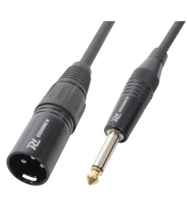 1,5 Mts / JACK MONO MACHO (6,3mm) A XLR MACHO.