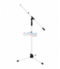 MS-1W SOPORTE MICRO (Hasta 2,20 Mts + 0,75 DE JIRAFA) COLOR BLANCO
