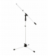 MS-1W SOPORTE MICRO (Hasta 2,20 Mts + 0,75 DE JIRAFA) COLOR BLANCO