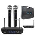 WM82 DOBLE DE MANO UHF (CON MALETA DE TRANSPORTE)