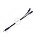 ADAPTADOR DE 1 MINI-JACK (Macho) A 2 MINI-JACK (Hembra) 3,5mm