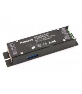 CONTROLADOR LED PARA CINTA FLEXIBLE RGB (DMX) (180-360W)