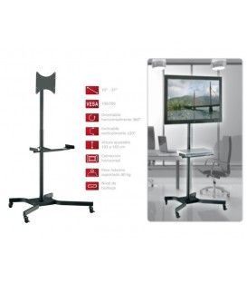 (10-37") MÓVIL PARA TV CON BANDEJA METÁLICA PARA DVD/TDT (DE EXPOSICIÓN / SIN MONTAR)