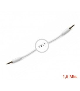 C.PRO: 1 MINI-JACK ESTEREO MACHO A 1 MINI-JACK ESTÉREO MACHO, 0,6mts