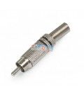 RCA MACHO CON MUELLE METÁLICO (MARCADOR NEGRO)