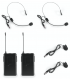 WM522B DOBLE DE DIADEMA + 2 DE SOLAPA VHF (CON MALETA DE TRANSPORTE)