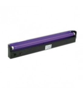 TUBO DE LUZ NEGRA CON SOPORTE 18W