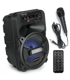 FPC8 (BATERÍA / USB / BLUETOOTH / 8" / ILUM. ED) MICRÓFONO + MANDO A DIST. INCLUIDOS