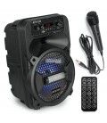 FPC8 (BATERÍA / USB / BLUETOOTH / 8" / ILUM. ED) MICRÓFONO + MANDO A DIST. INCLUIDOS